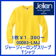 00093-LKJ　ジャージィーロングスリーブTシャツ　ジェラン